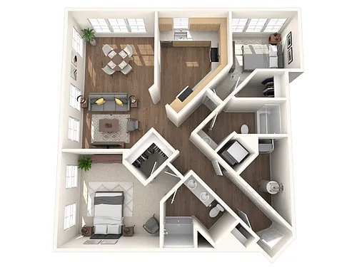 Floor plan B4CN-WFR