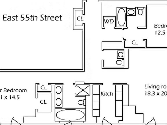 2nd image of 300 E 55th St APT 19D