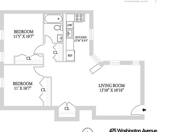 2nd image of 475 Washington Ave APT 5A