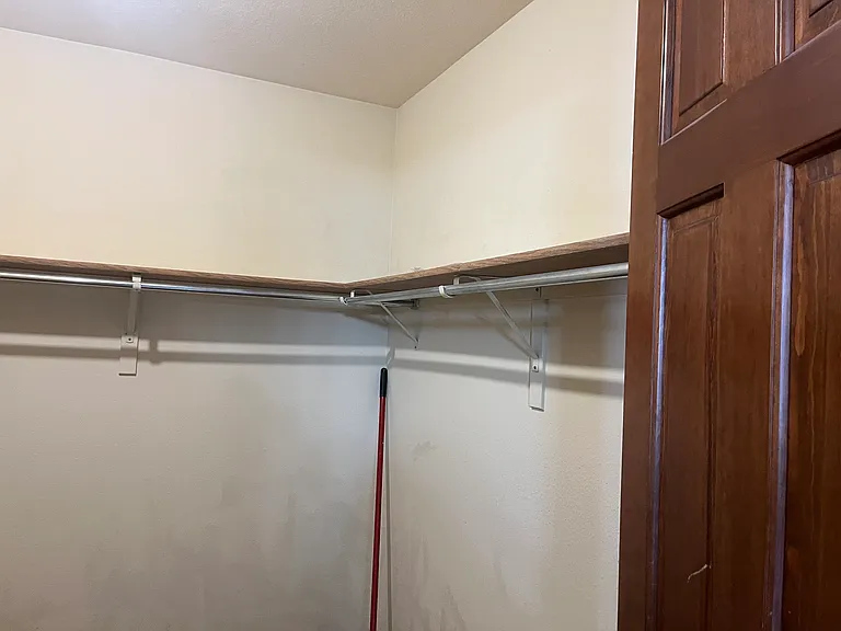 Walk-in Closet in Master bedroom