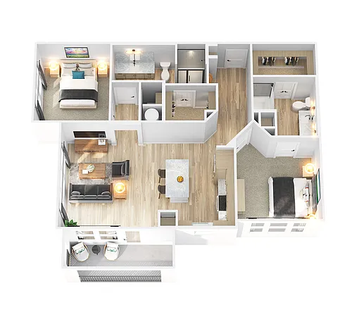 Floor plan B3