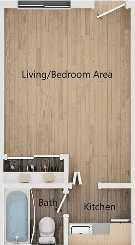 Floor plan Studio (4)