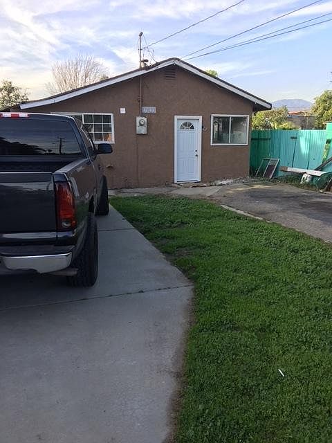 front of the house