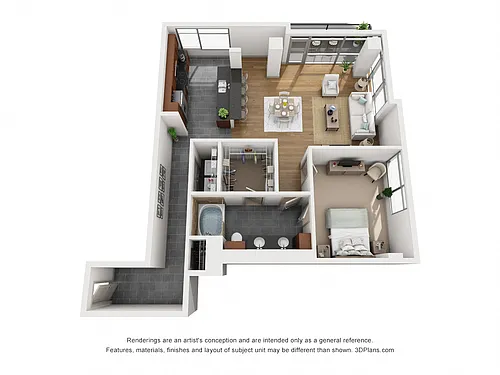 Floor plan A1N