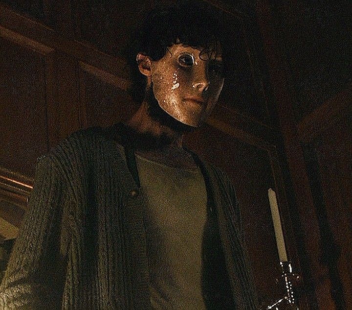 He only appears at night 