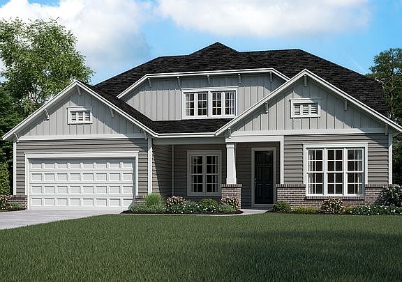 Everett Exterior D will include Side Entry Garage