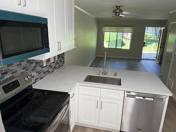 Large island and open concept