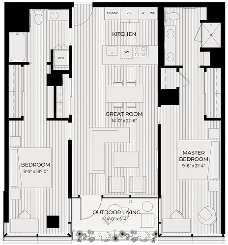 Floor plan Ventura