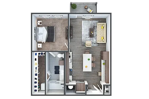 Floor plan A2a