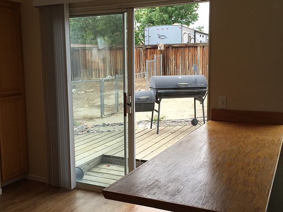 Kitchen to backyard