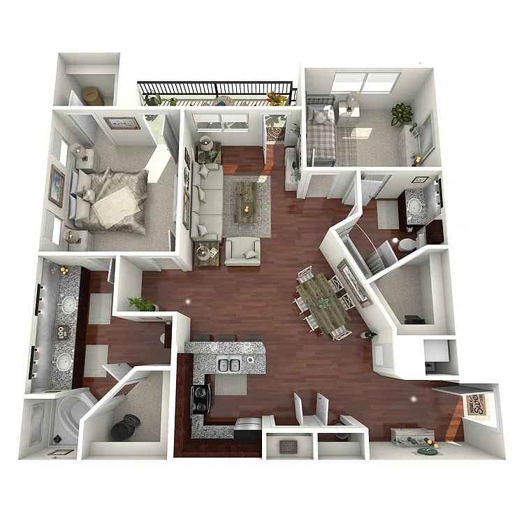 Floor plan B2