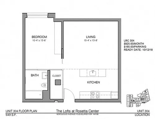 Floor plan L1-649