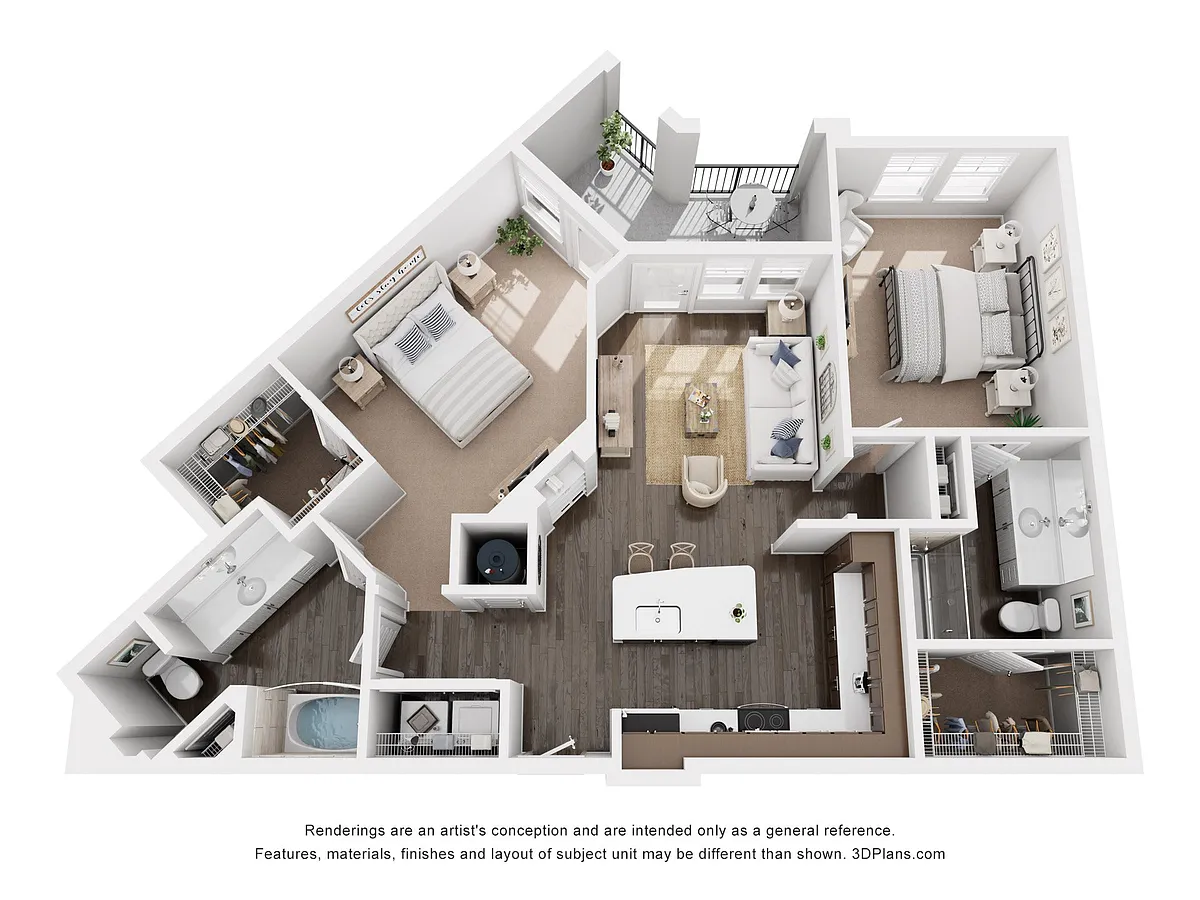 Floor plan The Demure