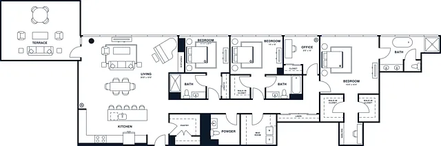 C4DPH | 3x3 Den | 2452 sq ft C4DPH | 3x3 Den | 2452 sq ft