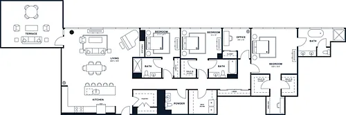 Floor plan C4DPH