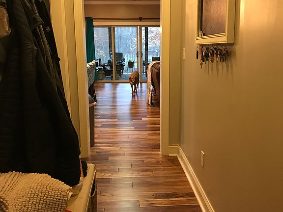 Garage entry to home