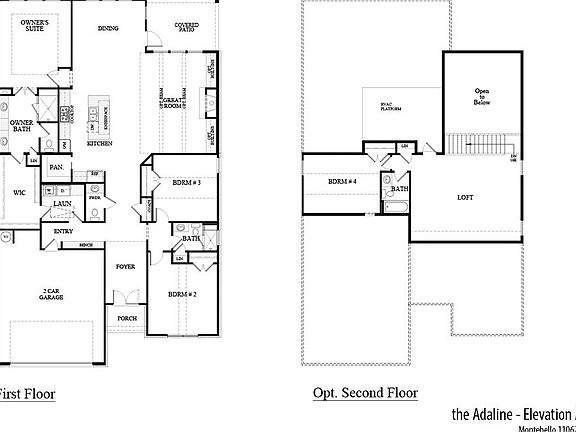 Adalinea Floorplan