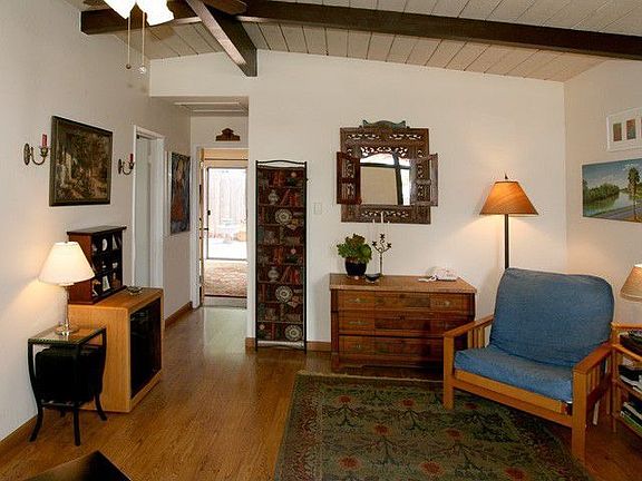 Living room -hall to bedroom and backyard