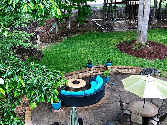 Backyard patio 