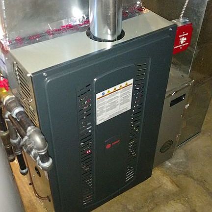 New Trane gas furnace 2020