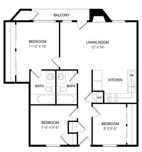 Floor plan Longitude
