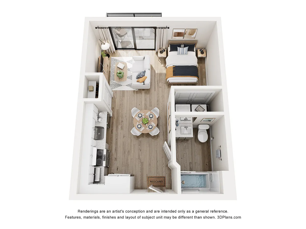 Floor plan Studio
