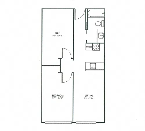 Floor plan ECL Forest Hill