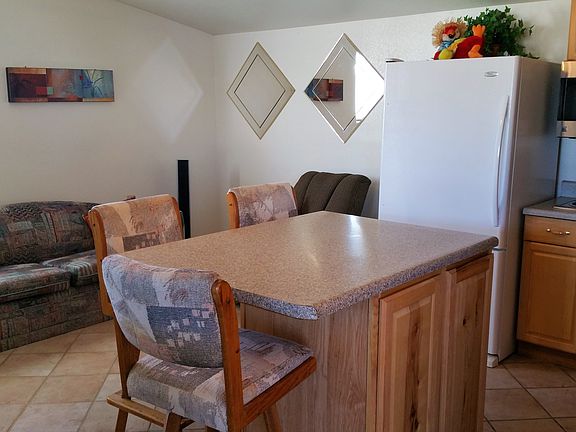 Living room..kitchen island.