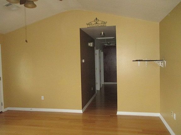 living room - hall view