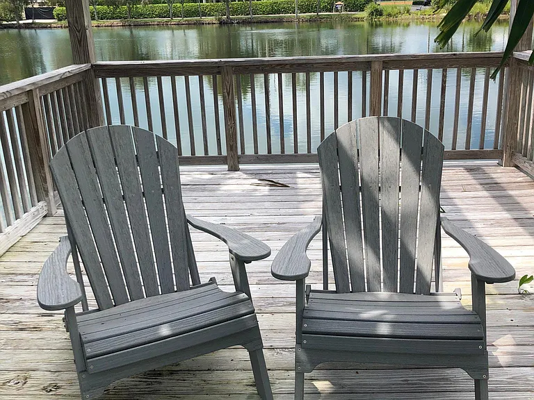 The deck.