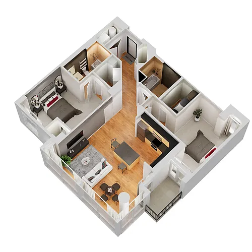 Floor plan B08