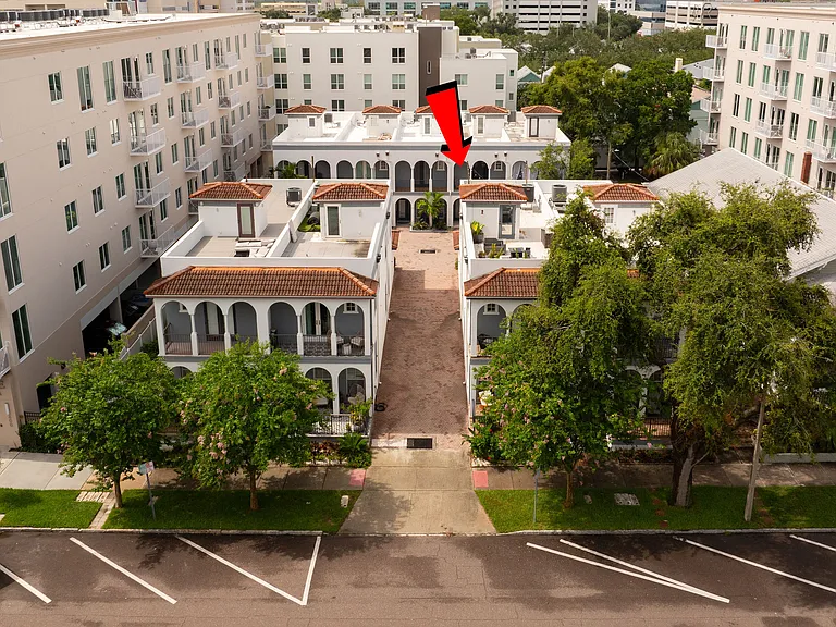 Aerial View of home