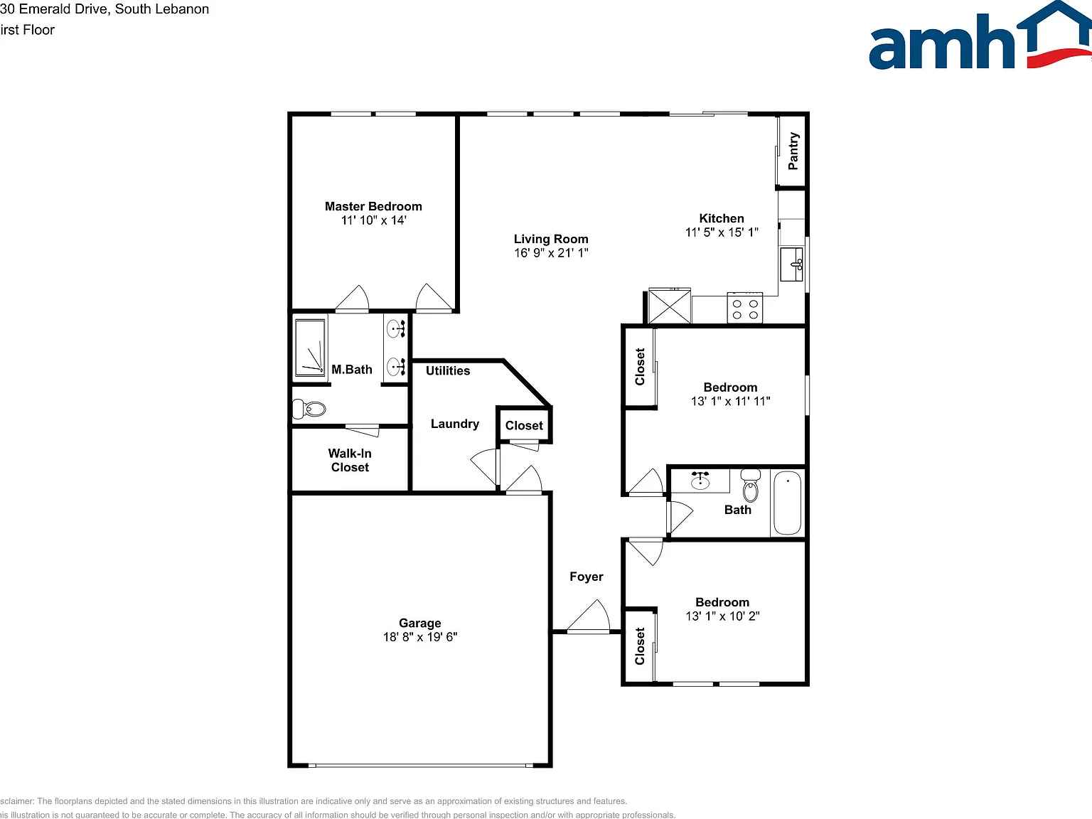 3 bed, 2.0 bath, 1310 sqft, $2,180 — Photo 2