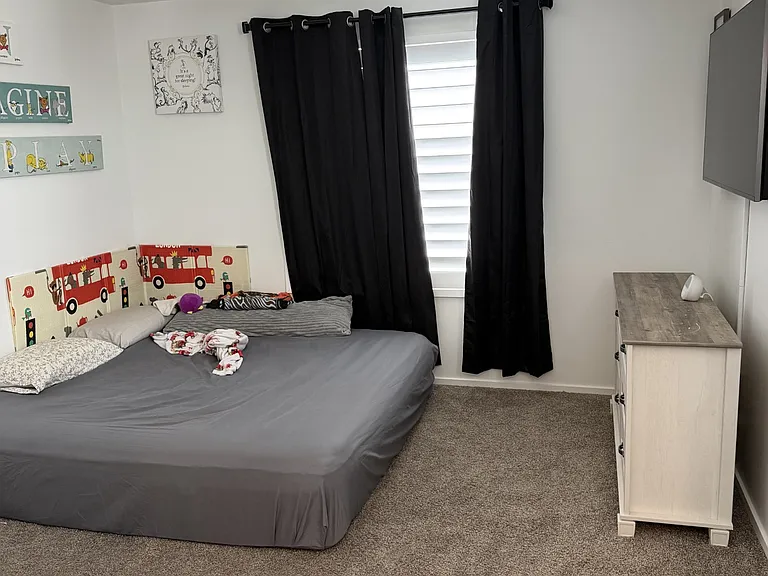 Second bedroom with walk in closet