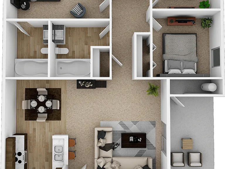 River Oaks Villas Apartments — Photo 22