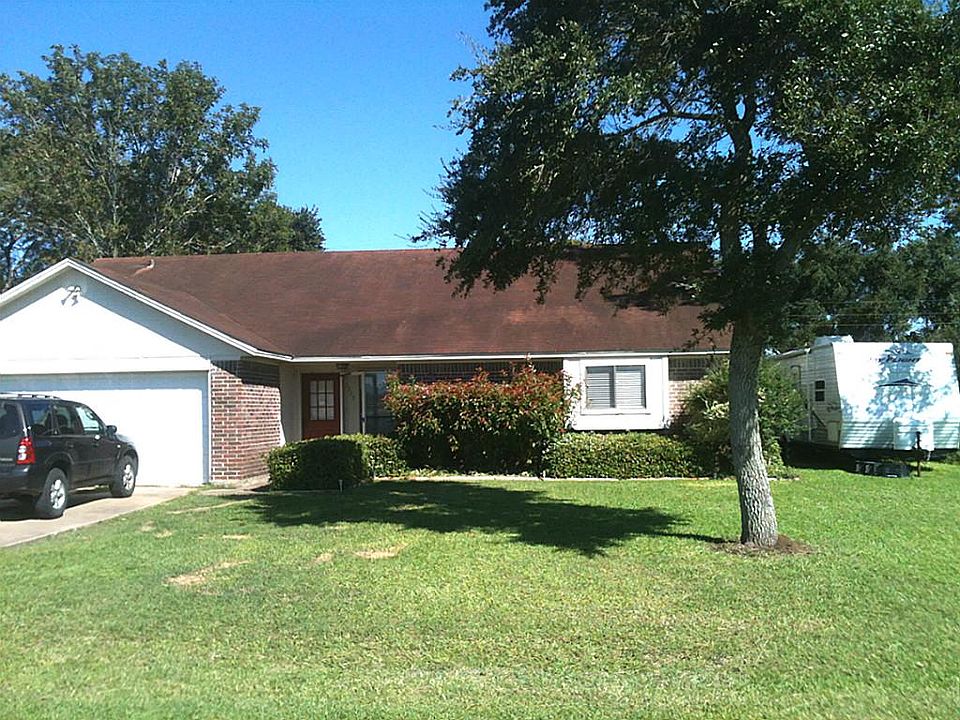There's room on the side of the house for an RV.