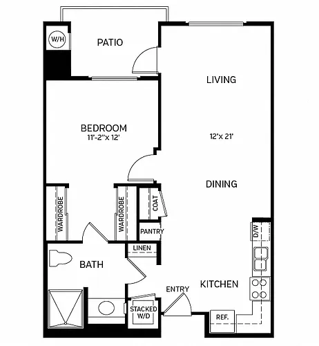 Floor plan Catalina