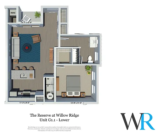Floor plan SycamoreI