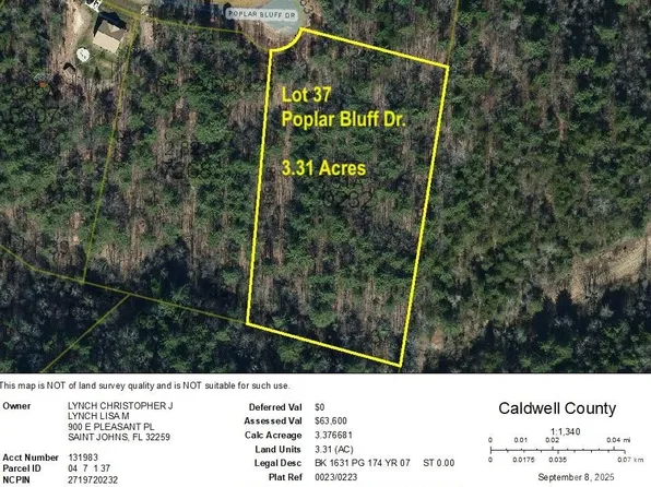 LOT 37 Poplar Bluff Dr SE, Lenoir, NC 28645