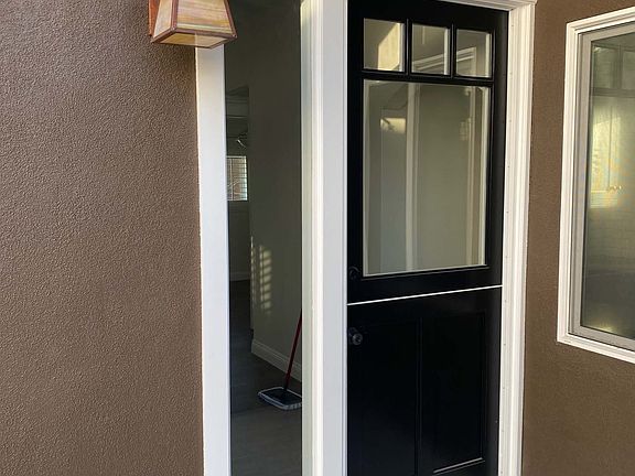 Dutch door entry into your new home