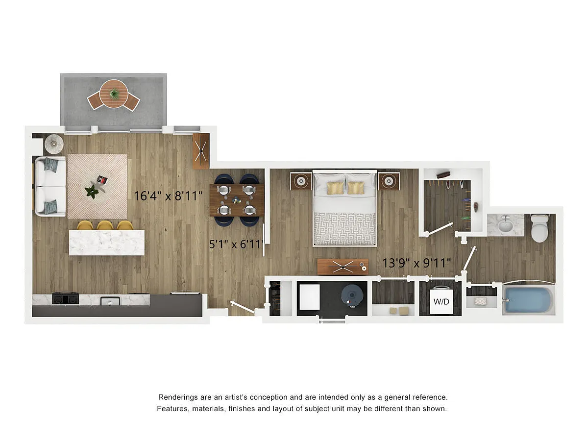Floor plan Executive Studio 2