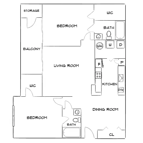 Floor plan Design 2A