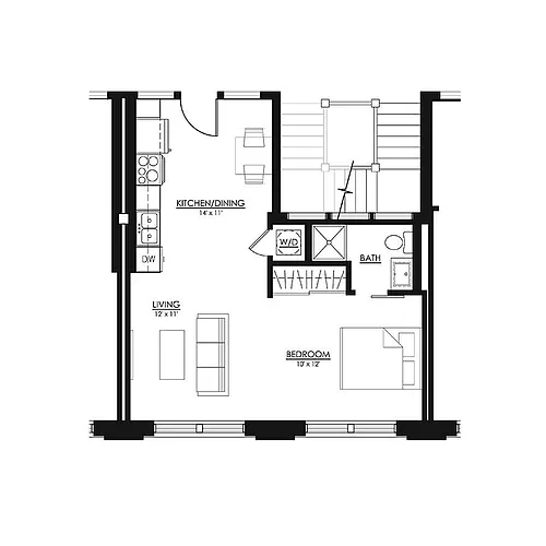 Floor plan Carter-204-304-404-504