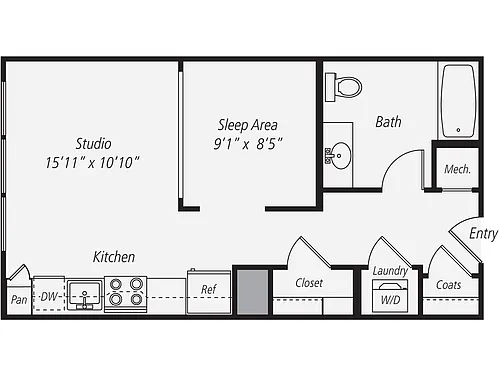 Floor plan S1-527