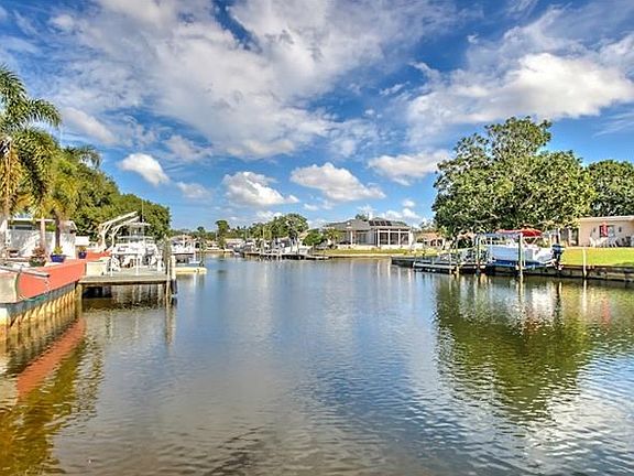 Canal view to the south while standing on the dock