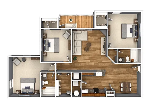 Floor plan The Aspen