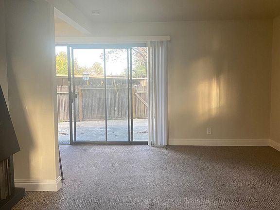 large living area with large patio