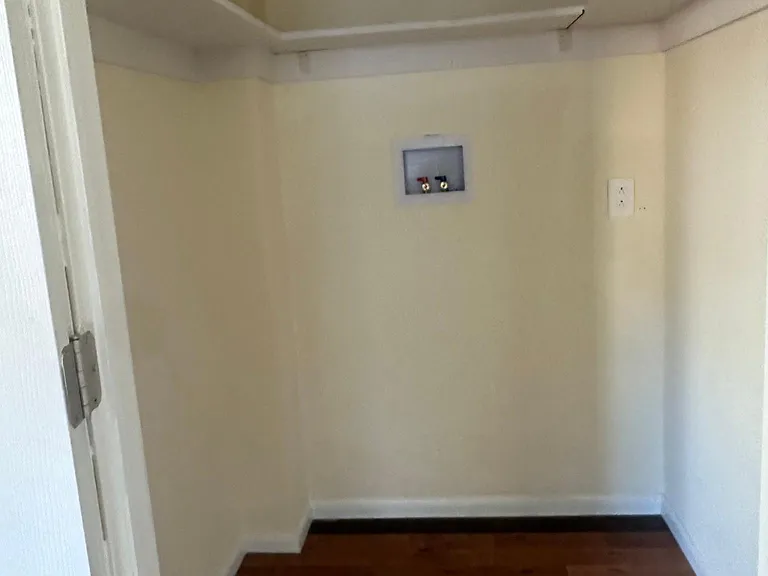 laundry room . washer and dryer arriving soon