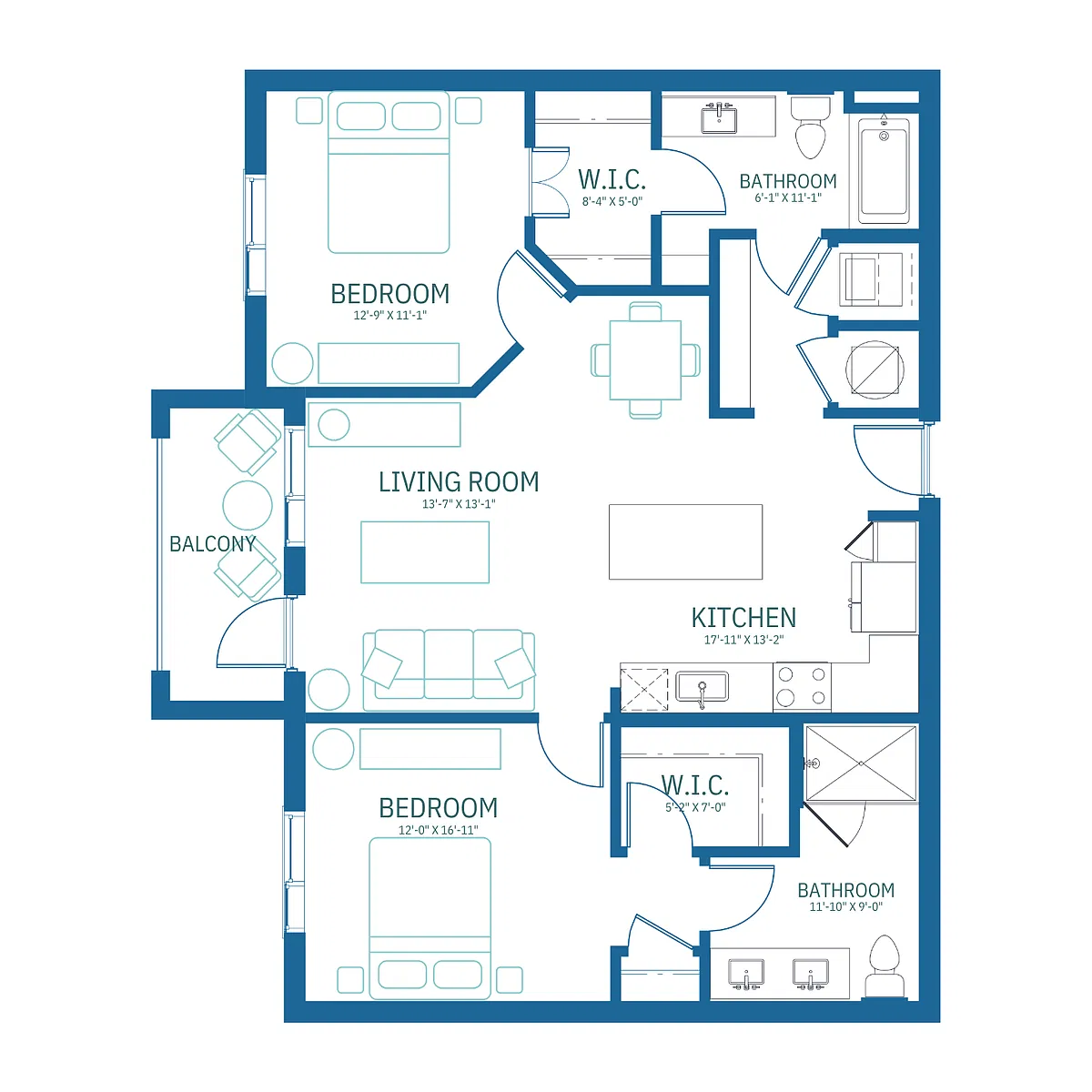 Floor plan Seabreeze