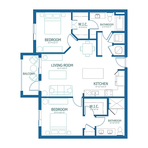 Floor plan Seabreeze